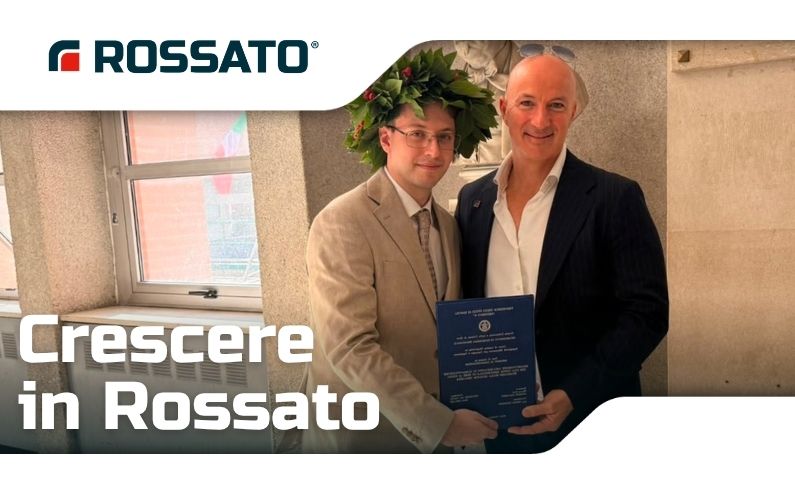 La laurea di Vincenzo tra tesi, competenze e futuro con Rossato