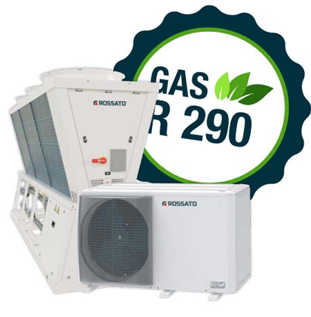 Pompe di calore gas r290