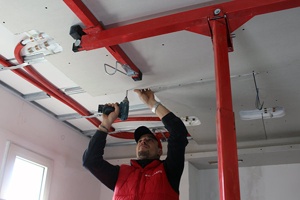 impianto caldo freddo rossato