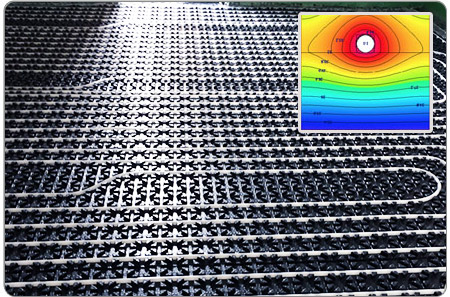 ECOfloor Tech bassa inerzia radiante